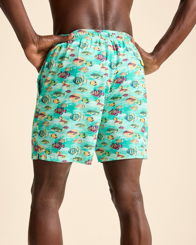 Naples Fintastic 6-Inch Swim Trunks - Tommy Bahama Men