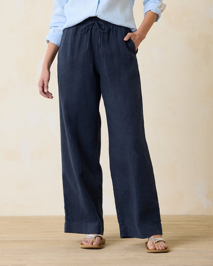 Two Palms High-Rise Linen Easy Pants - Tommy Bahama Women