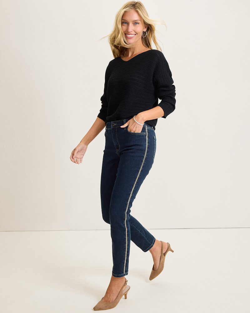 Boracay® Indigo Tux High-Rise Ankle Jeans - Tommy Bahama Women