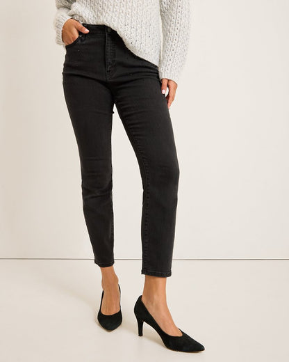 Boracay® Beach Sparkle High-Rise Skinny Ankle Jeans - Tommy Bahama Women