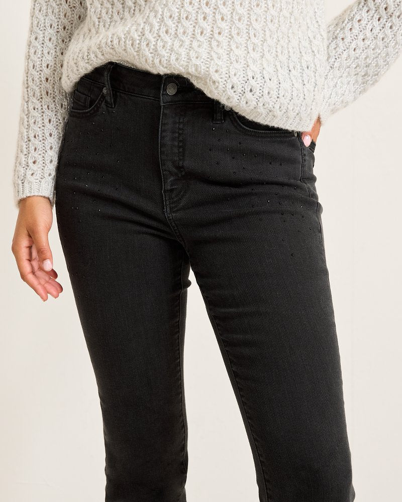 Boracay® Beach Sparkle High-Rise Skinny Ankle Jeans - Tommy Bahama Women