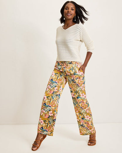 Flora Amora Satin Pants - Tommy Bahama Women