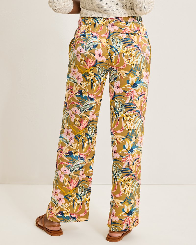 Flora Amora Satin Pants - Tommy Bahama Women