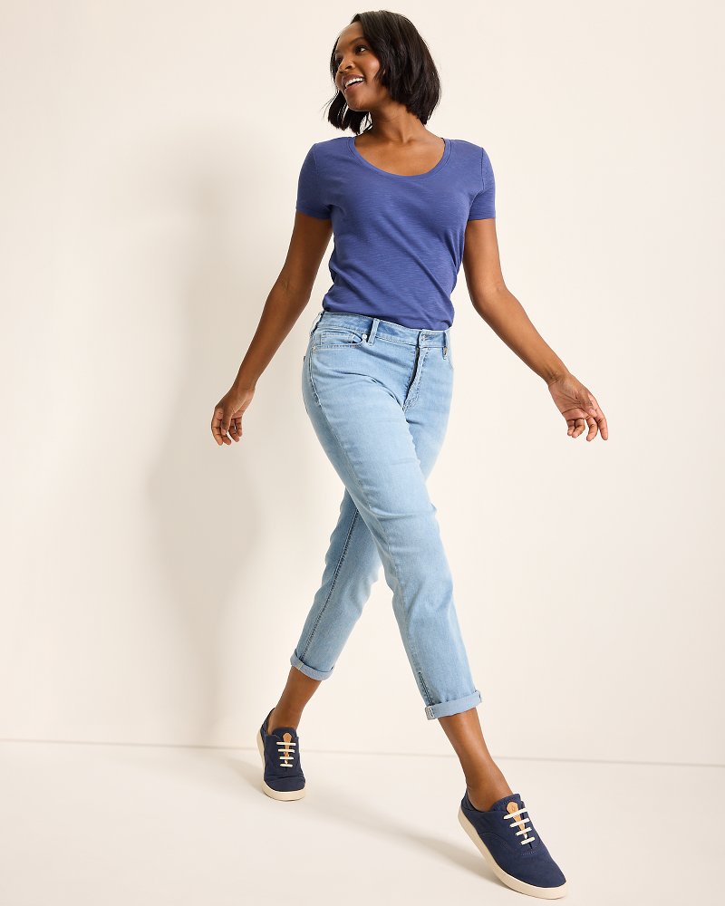 Mid-Rise Boyfriend Jeans - Tommy Bahama Women