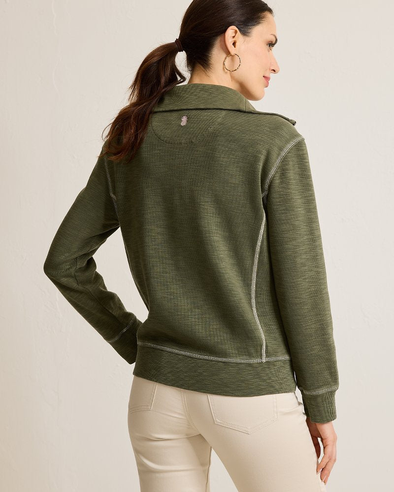 Tobago Bay Half-Zip Sweatshirt - Tommy Bahama Women