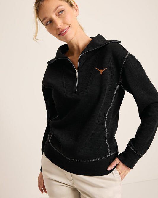 Collegiate Tobago Bay Half-Zip Sweatshirt - Tommy Bahama Women