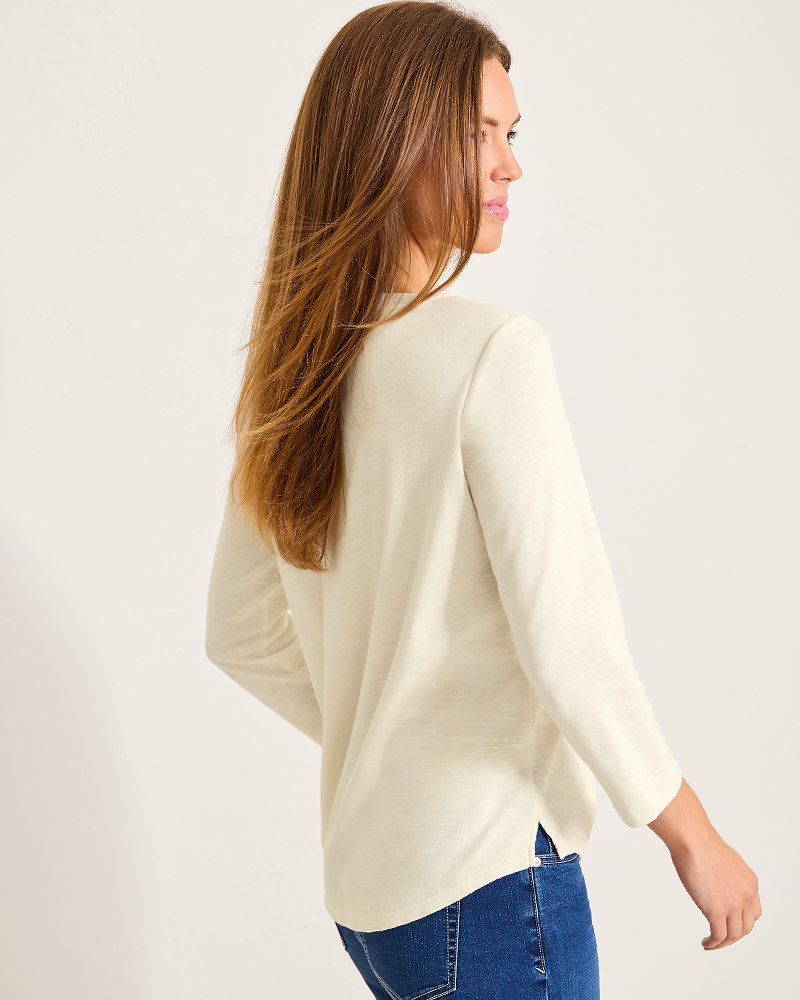 Ashby Isles Flora Amora 3/4-Sleeve T-Shirt - Tommy Bahama Women