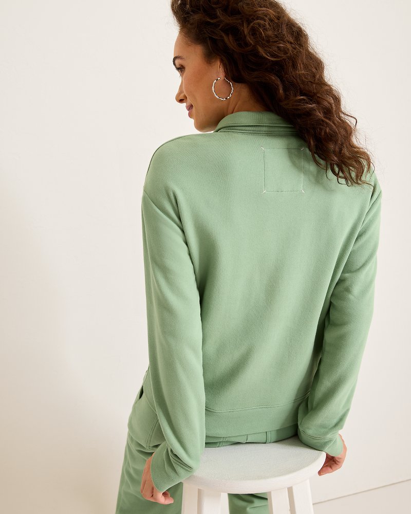 Marina Del Mar Half-Zip Sweatshirt - Tommy Bahama Women