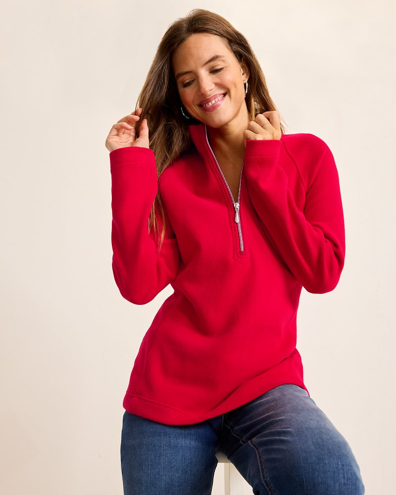 Aruba Half-Zip Sweatshirt - Tommy Bahama Women