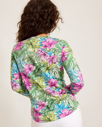 Ashby Isles Jungle Jewels 3/4-Sleeve T-Shirt - Tommy Bahama Women