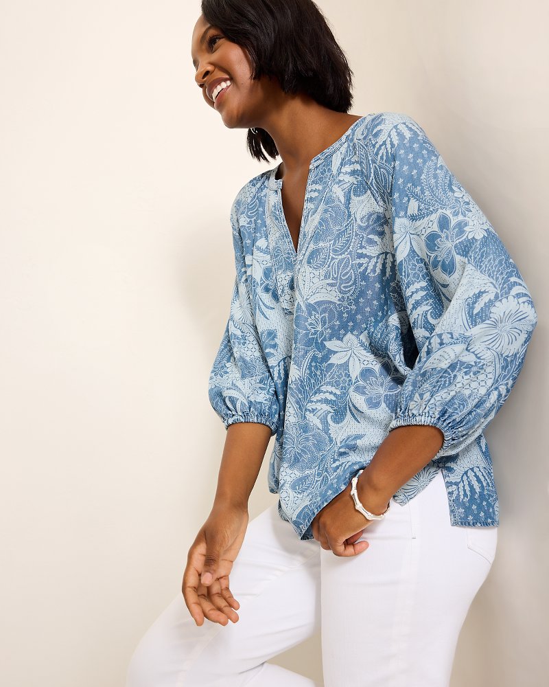 Secret Inlet 3/4-Sleeve Top - Tommy Bahama Women