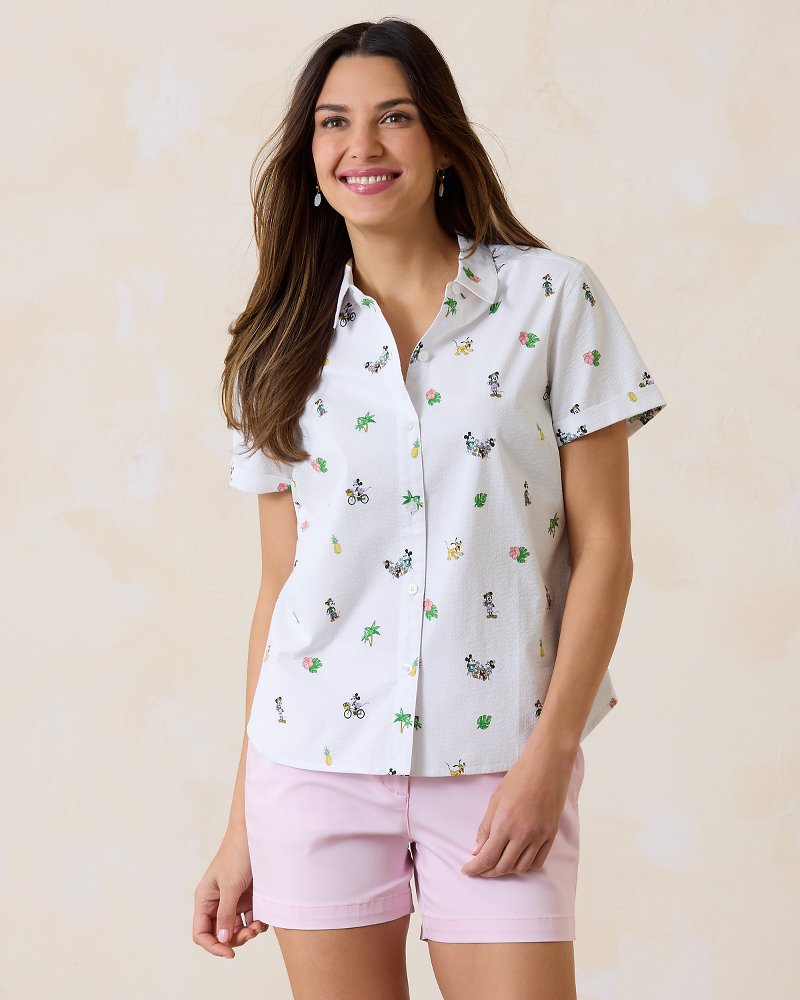Disney Nova Wave Beach Cruiser Camp Shirt - Tommy Bahama Women