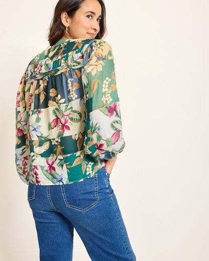 Hightide Flora Pintuck Blouse - Tommy Bahama Women
