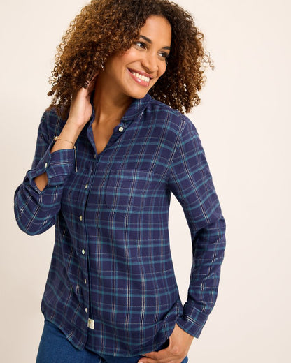 Golden Sands Flannel Shirt - Tommy Bahama Women