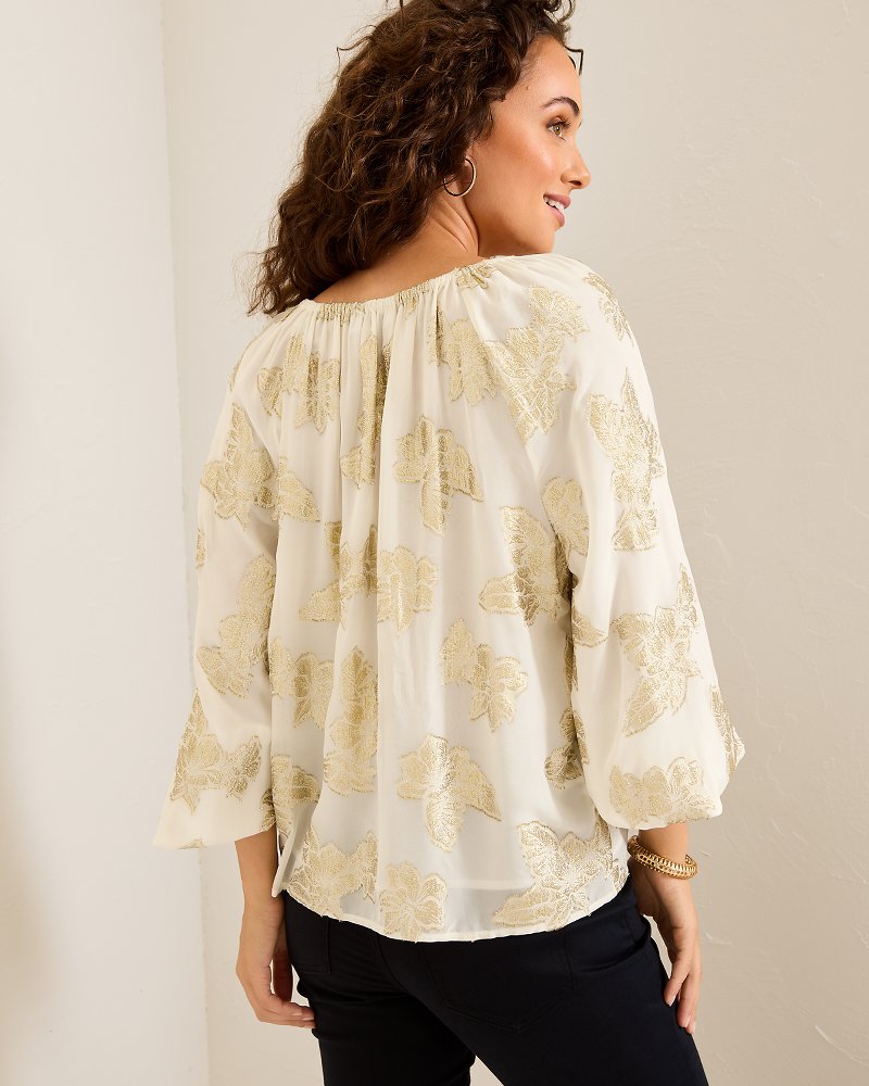 Shimmering Shores Peasant Top - Tommy Bahama Women