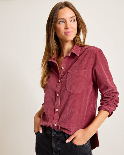 Coasta Cord Sun-Washed Shirt - Tommy Bahama Women