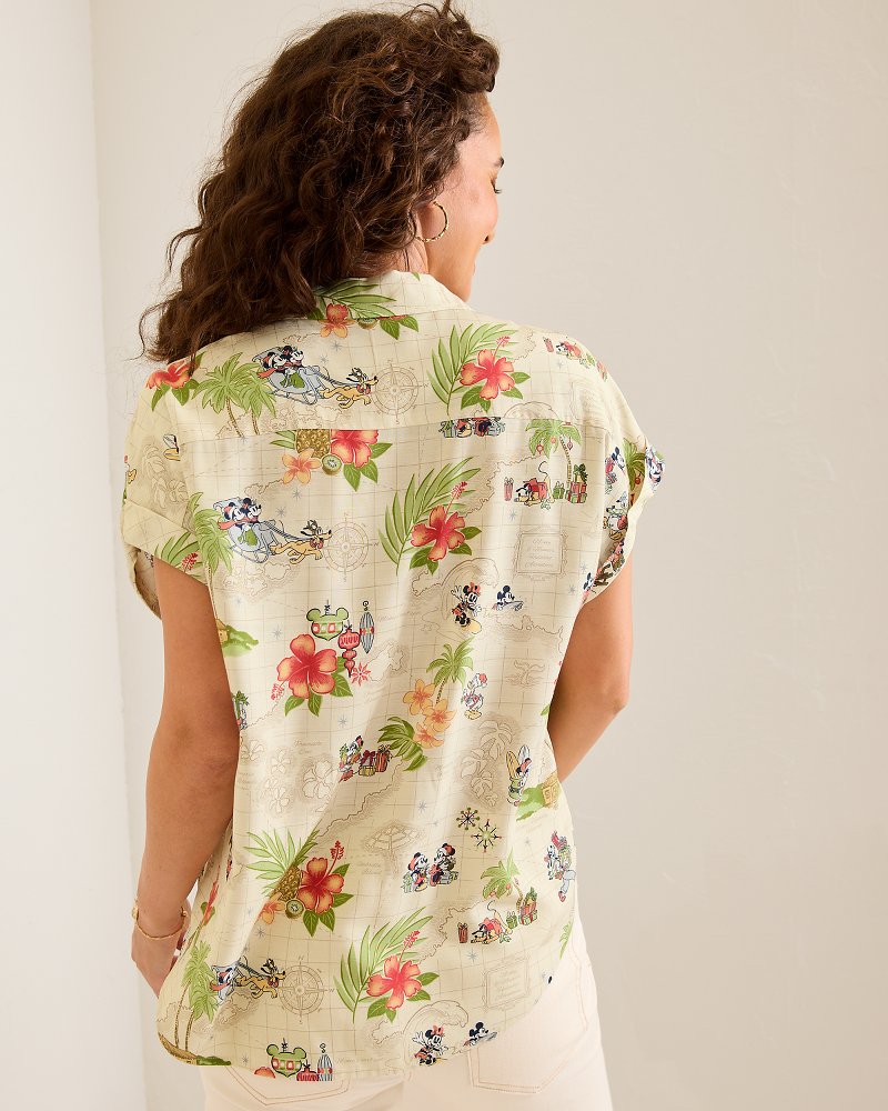Disney Huladay Adventures Camp Shirt - Tommy Bahama Women