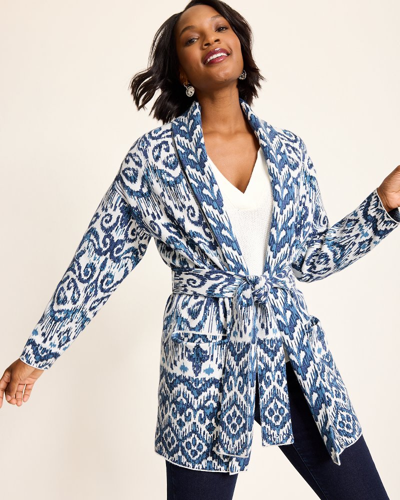 Ikat Cardigan - Tommy Bahama Women
