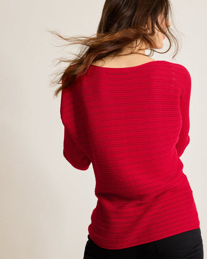 Jewel Bay Sequin V-Neck Sweater - Tommy Bahama Women