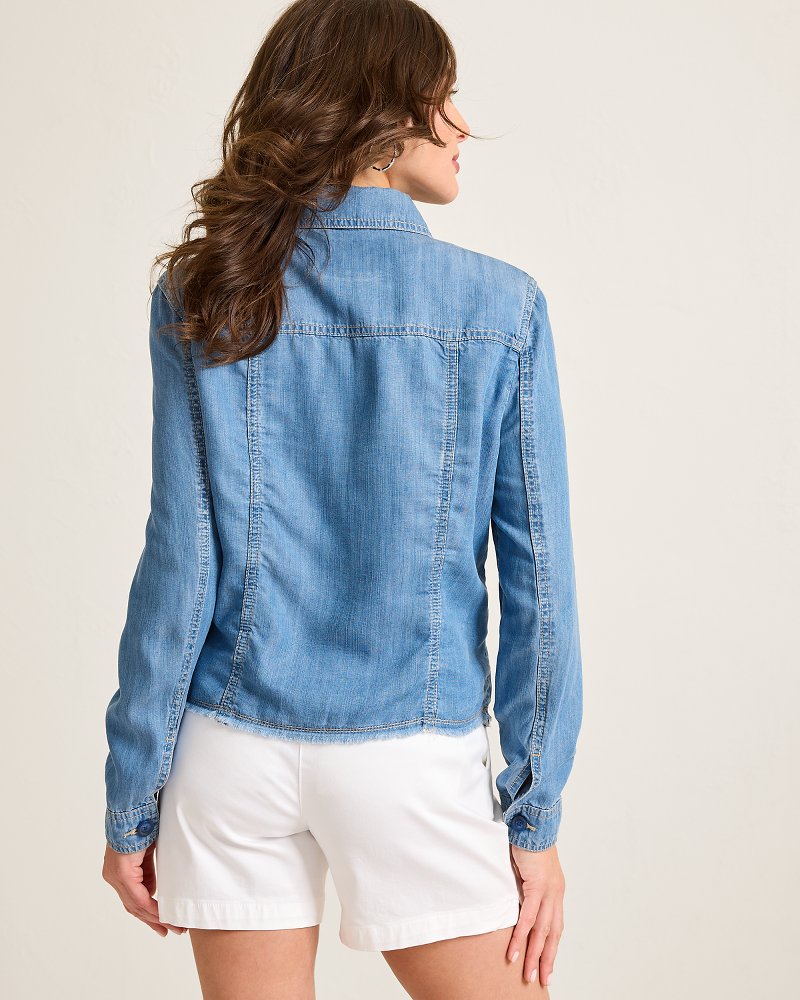 Chambray O'lei Jacket - Tommy Bahama Women