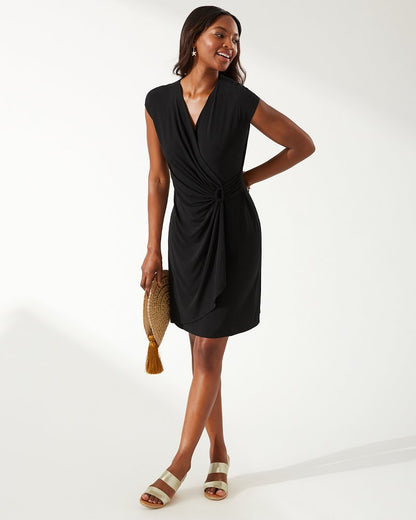 Clara Faux-Wrap Dress - Tommy Bahama Women