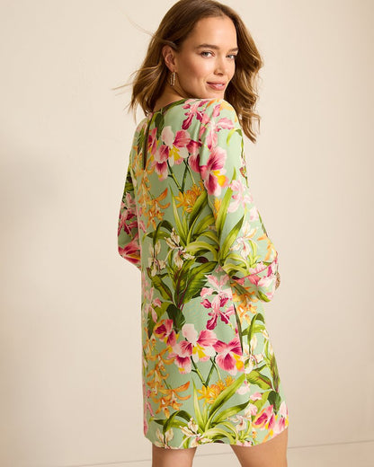 Orchid Bay Silk Shift Dress - Tommy Bahama Women