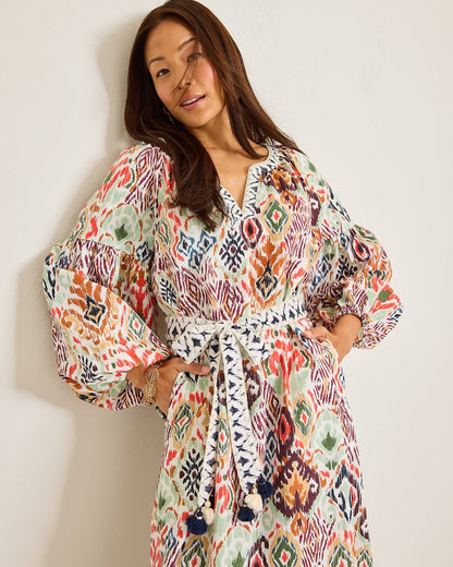 Vista Cove Long-Sleeve Midi Dress - Tommy Bahama Women