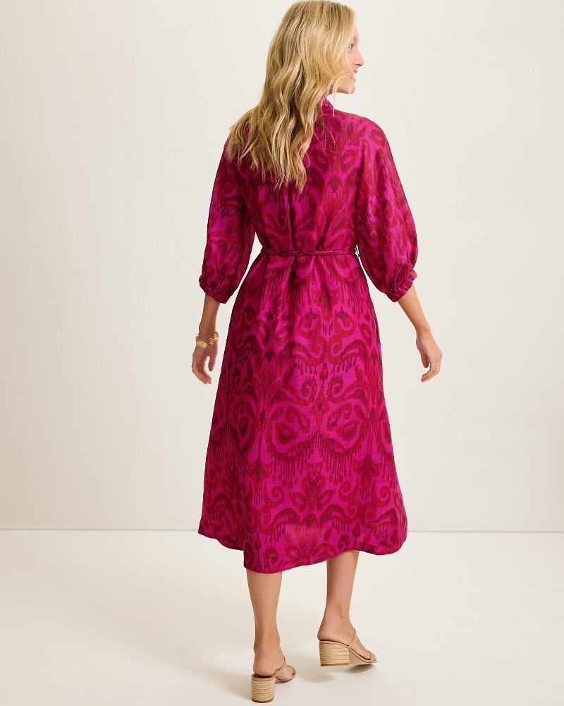 Seaside Ikat Midi Shirt Dress - Tommy Bahama Women