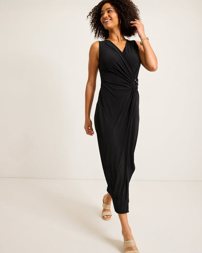 Clara Glimmer Maxi Wrap Dress - Tommy Bahama Women