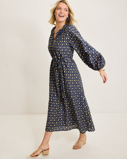 Diamond Cay Long-Sleeve Maxi Dress - Tommy Bahama Women