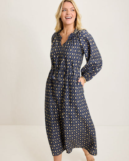 Diamond Cay Long-Sleeve Maxi Dress - Tommy Bahama Women