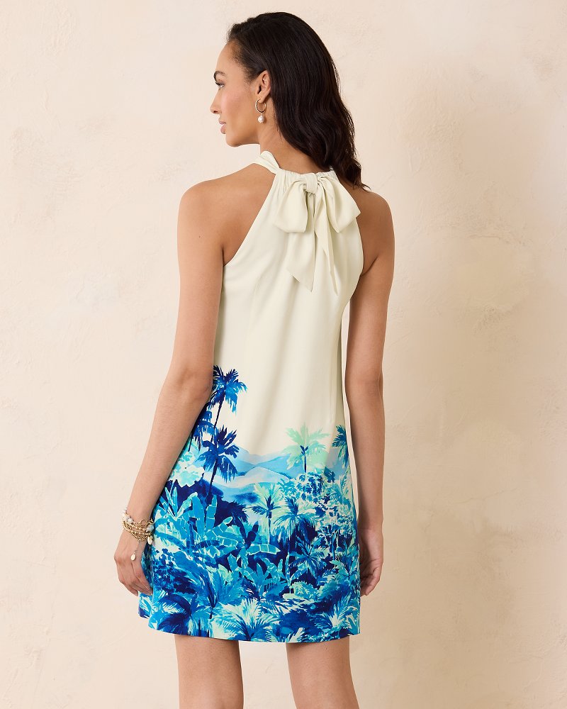 Ocean Side Views Silk Halter Dress - Tommy Bahama Women