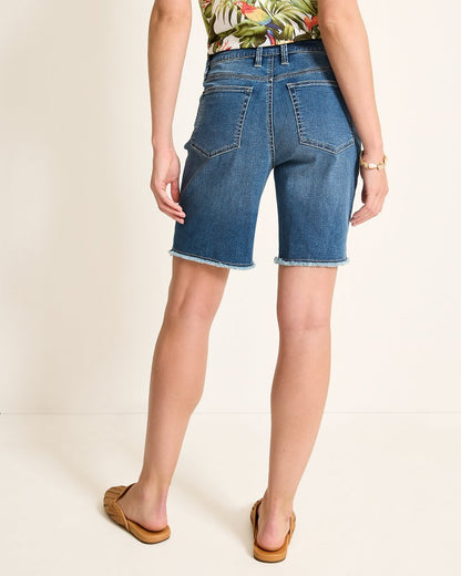 Cut-Off Bermuda Denim Shorts - Tommy Bahama Women