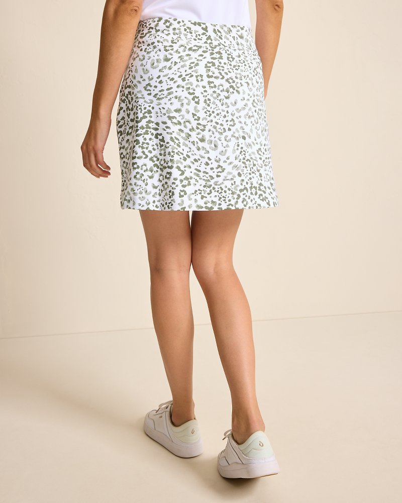 Aubrey Leopard Leisure IslandZone® Skort - Tommy Bahama Women