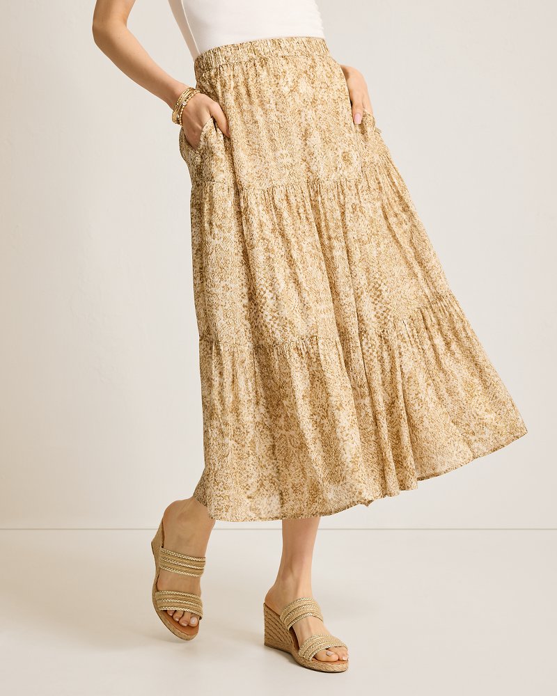 Playa Python Shimmer Midi Skirt - Tommy Bahama Women