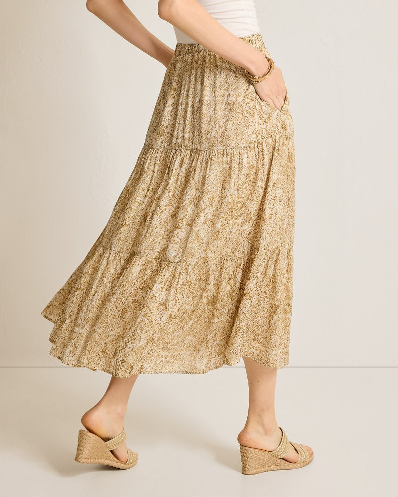 Playa Python Shimmer Midi Skirt - Tommy Bahama Women