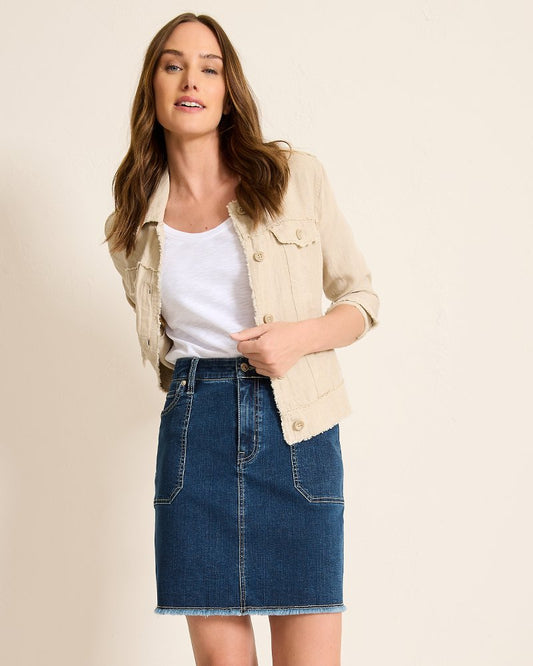 Utility Denim Skirt - Tommy Bahama Women