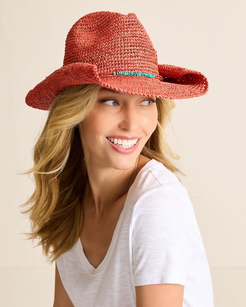 Tanya Raffia Cowboy Hat - Tommy Bahama Women