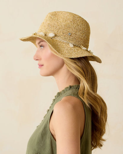Taylor Straw Raffia Lux Hat - Tommy Bahama Women