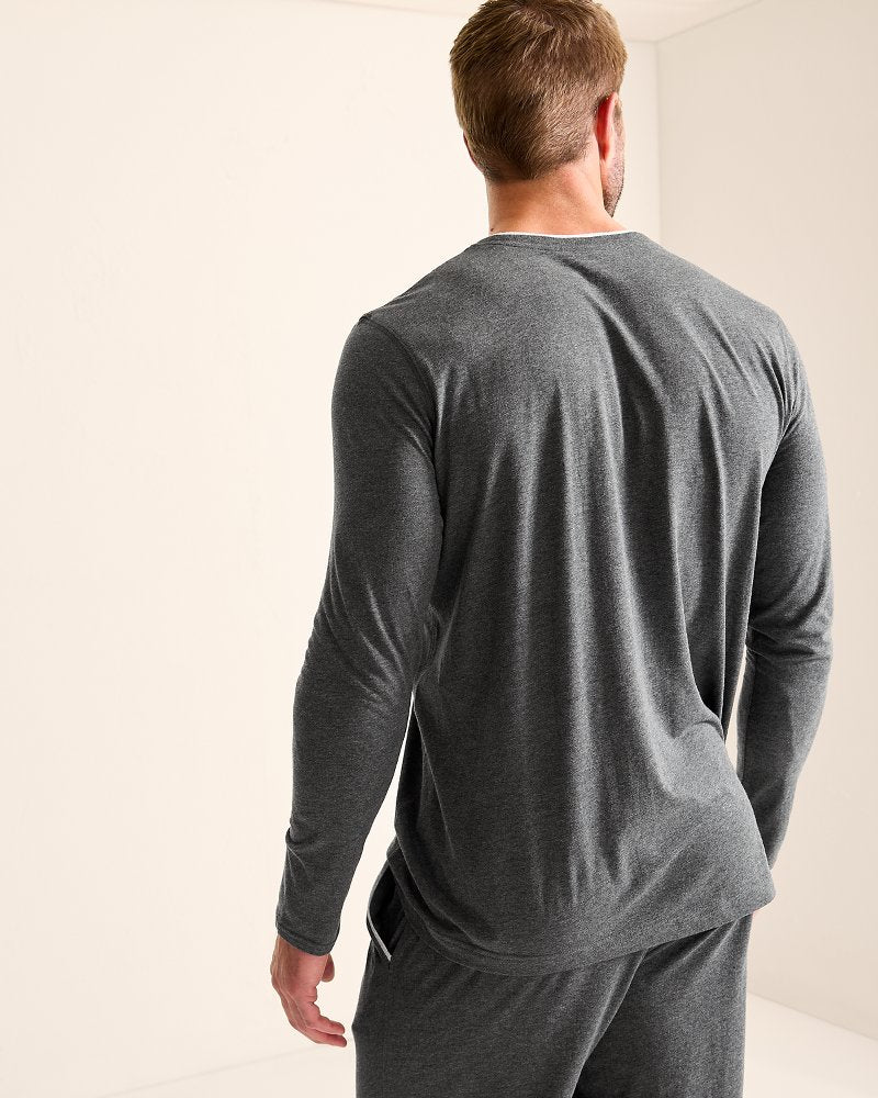 Big & Tall Jersey Long-Sleeve Crewneck T-Shirt - Tommy Bahama Men