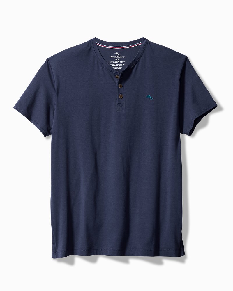 Jersey Short-Sleeve Henley - Tommy Bahama Men