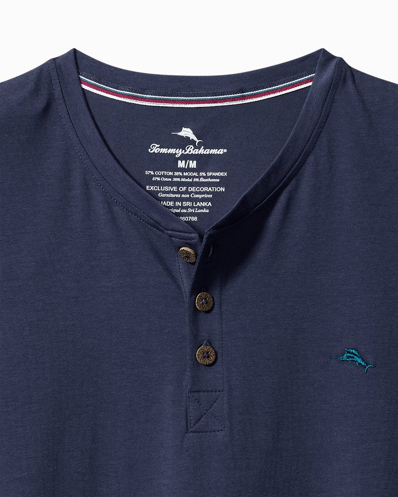 Jersey Short-Sleeve Henley - Tommy Bahama Men
