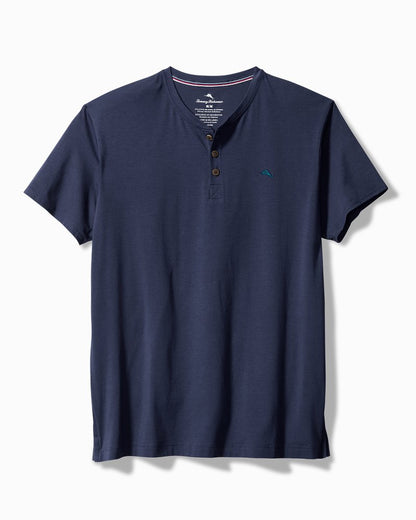 Big & Tall Jersey Short-Sleeve Henley - Tommy Bahama Men