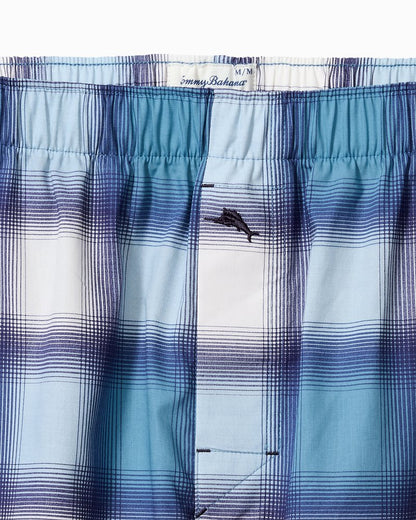 Big & Tall Woven Marlin Print Boxers - Tommy Bahama Men