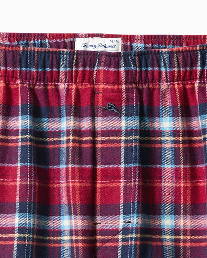 Flannel Plaid Boxers - Tommy Bahama Men