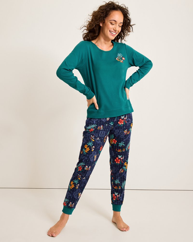 Disney Long Sleeve & Pants Family Pajama Set - Tommy Bahama Women