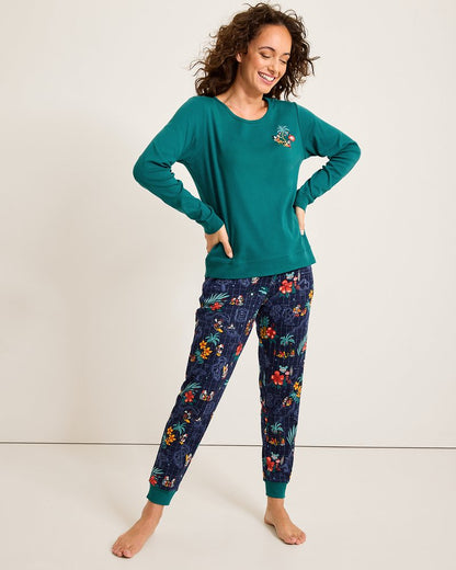 Disney Long Sleeve & Pants Family Pajama Set - Tommy Bahama Women