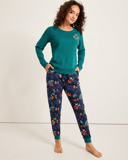Disney Long Sleeve & Pants Family Pajama Set - Tommy Bahama Women