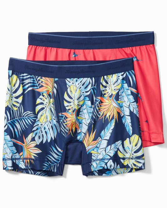Mesh Tech Print Boxer Briefs — 2-Pack - Tommy Bahama Men