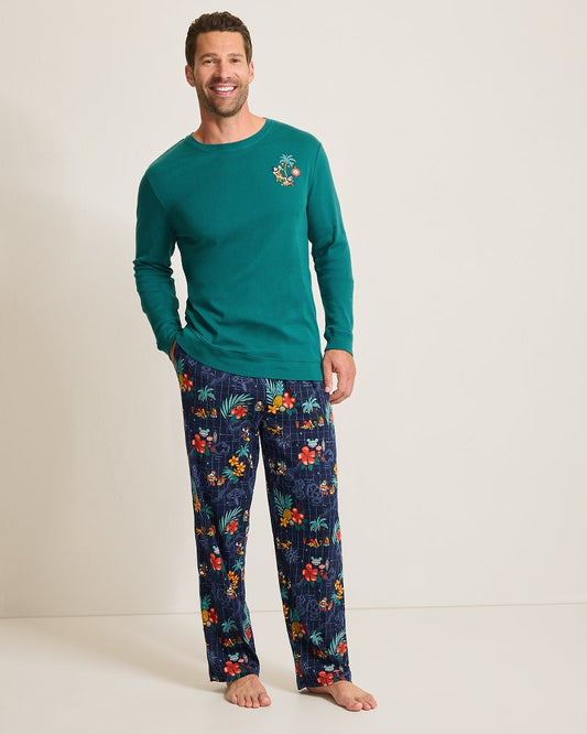 Disney Long Sleeve & Pants Family Pajama Set - Tommy Bahama Men
